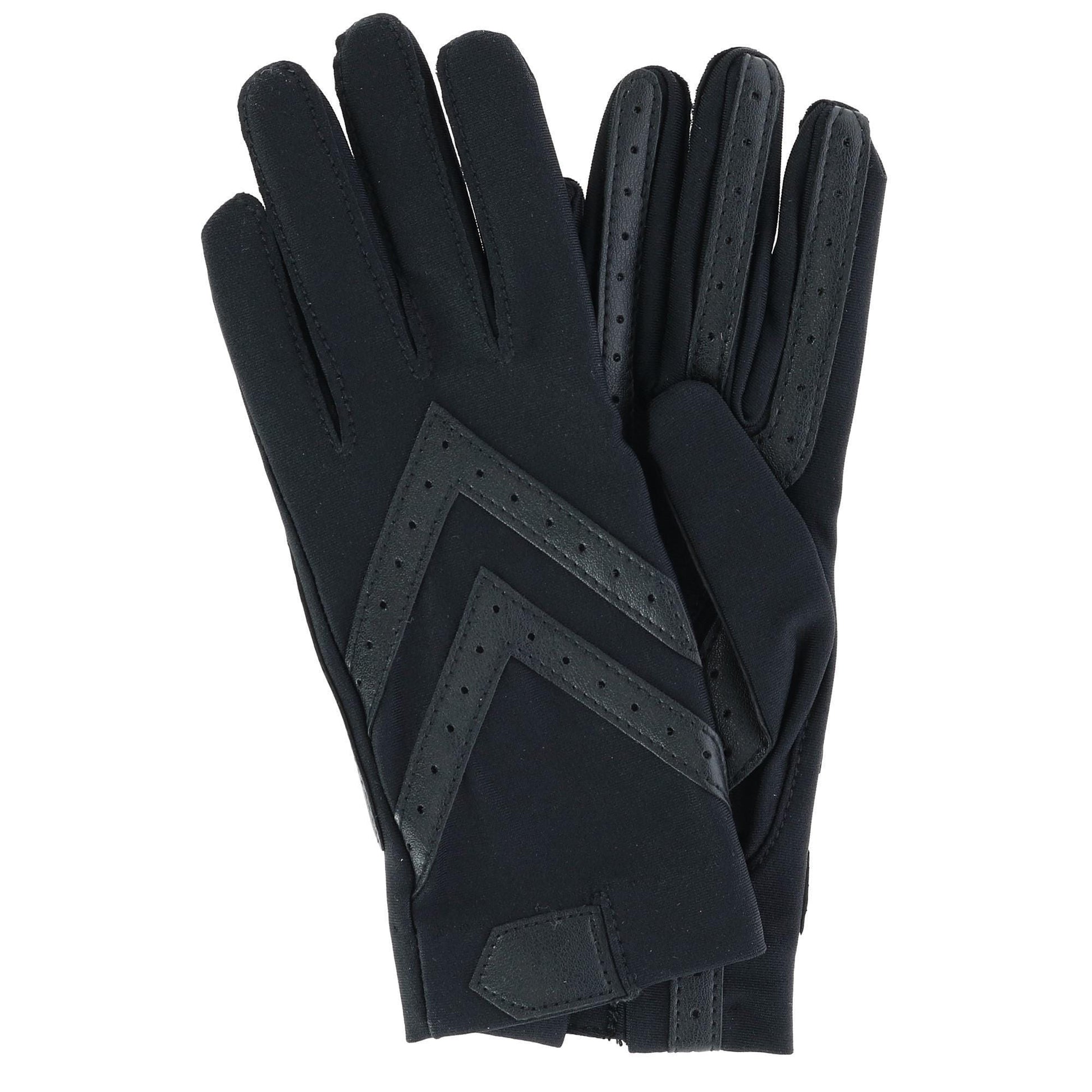 Isotoner Women's Unlined Touchscreen Leather Palm Driving Gloves - Women's Unlined Touchscreen Leather Palm Driving Gloves