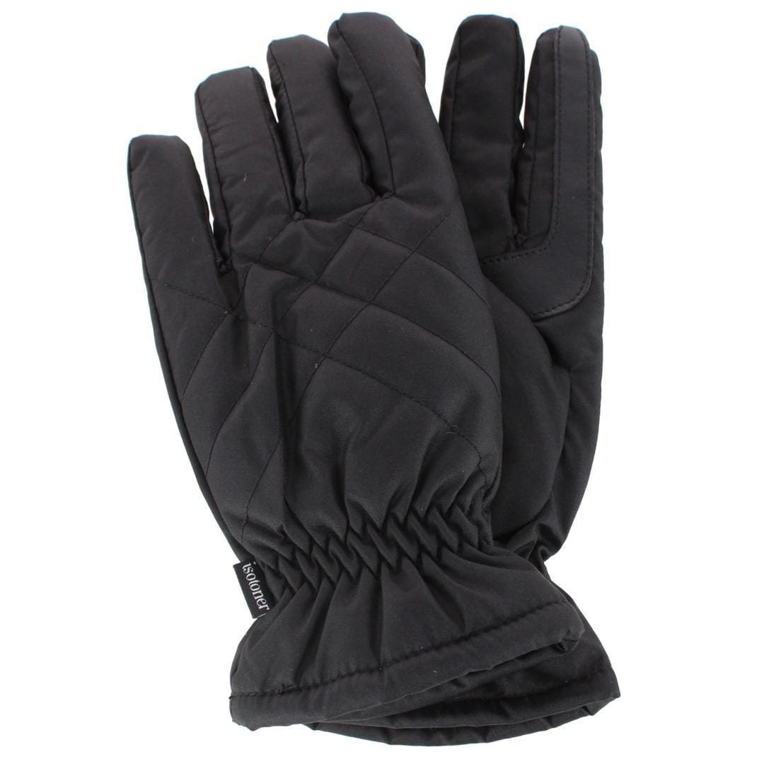 Isotoner Women's Quilted Winter Glove with Gathered Wrist