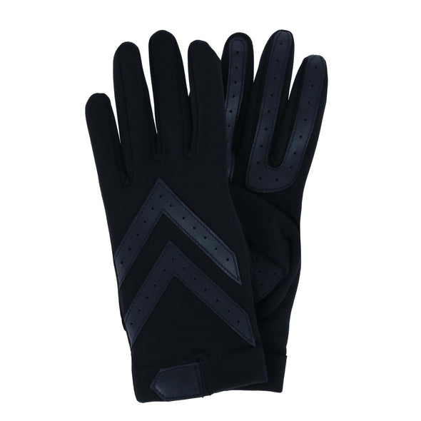 Women's Touchscreen Shortie Chevron Driving Winter Glove