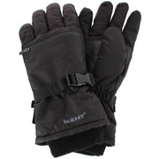 Men's Winter Ski Glove with Extended Cuff and Zipper Pocket