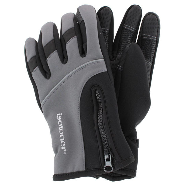 Men's Neoprene Winter Glove with Zipper Detail