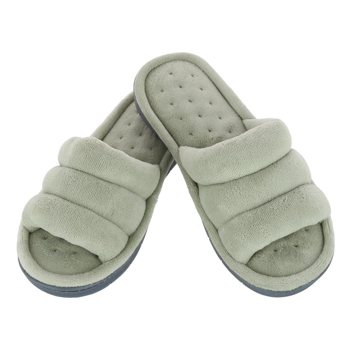 Isotoner Women's Open Toe Aster Slide Slipper - Women's Open Toe Aster Slide Slipper