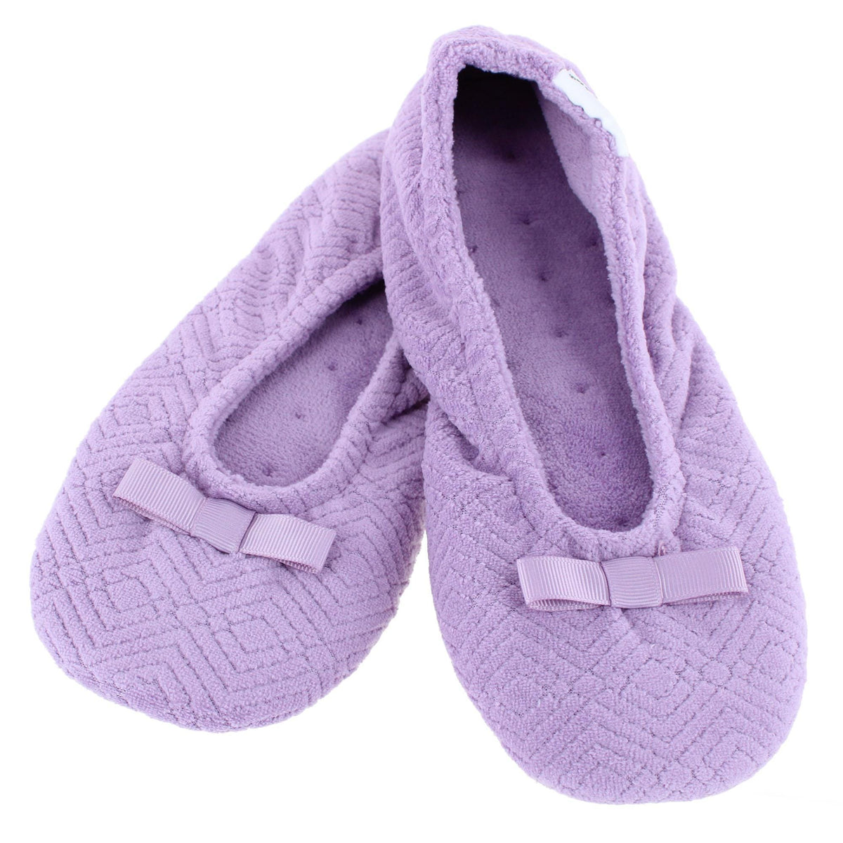 Isotoner Women's Sculpted Microterry Ballerina Slippers