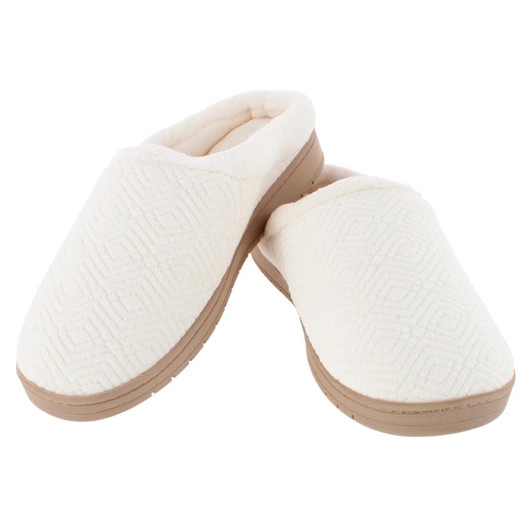 Isotoner Women's Sculpted Microterry Hoodback Clog Slippers - Women's Sculpted Microterry Hoodback Clog Slippers
