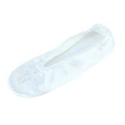 Girl's Satin Pearl Ballerina Slippers