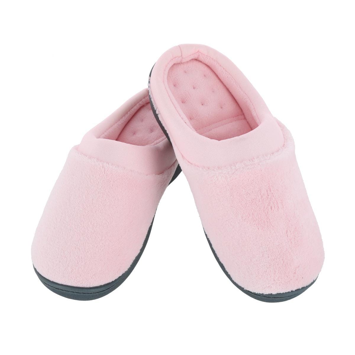 Isotoner Women's Microterry Pillowstep Satin Clog Slipper - Women's Microterry Pillowstep Satin Clog Slipper