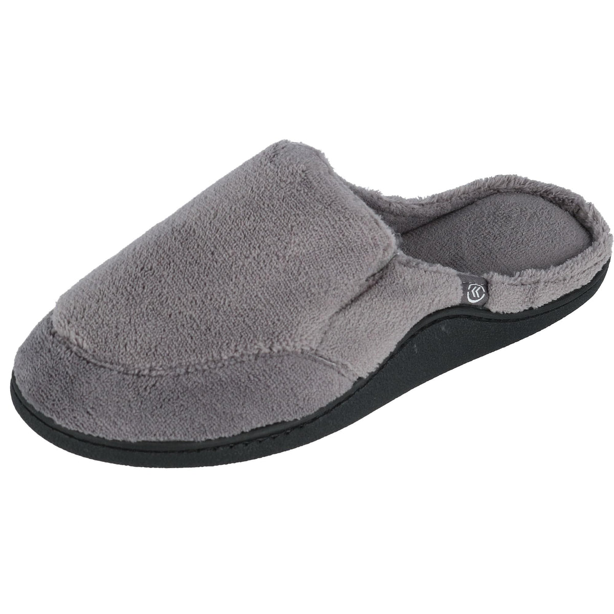 Isotoner Men's Microterry Open Back Clog Slippers - Men's Microterry Open Back Clog Slippers
