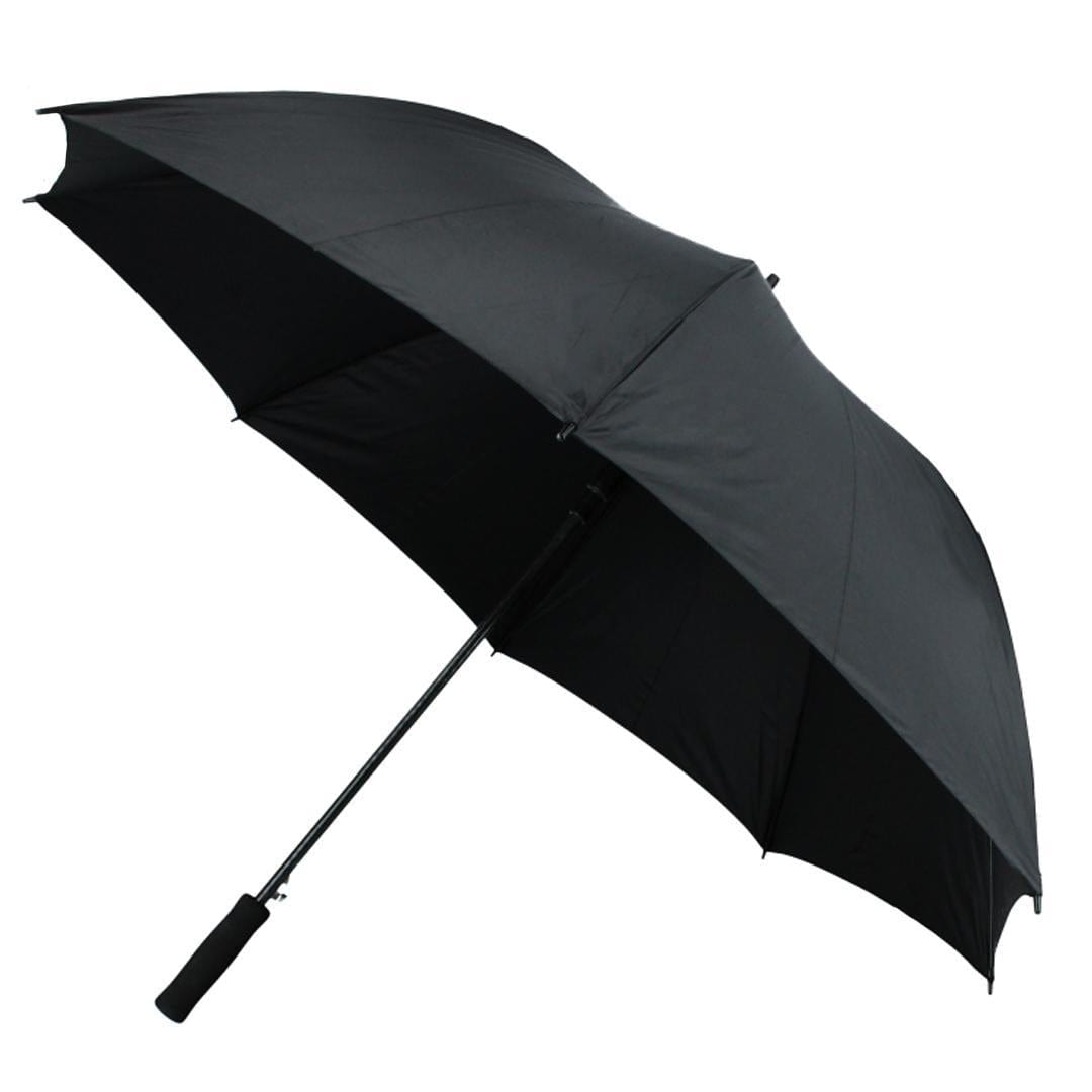 Totes Adult Sunguard Auto Open Golf Stick Umbrella - Black