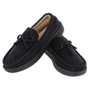 Men's Essential Microsuede Boater Moccasin Slippers