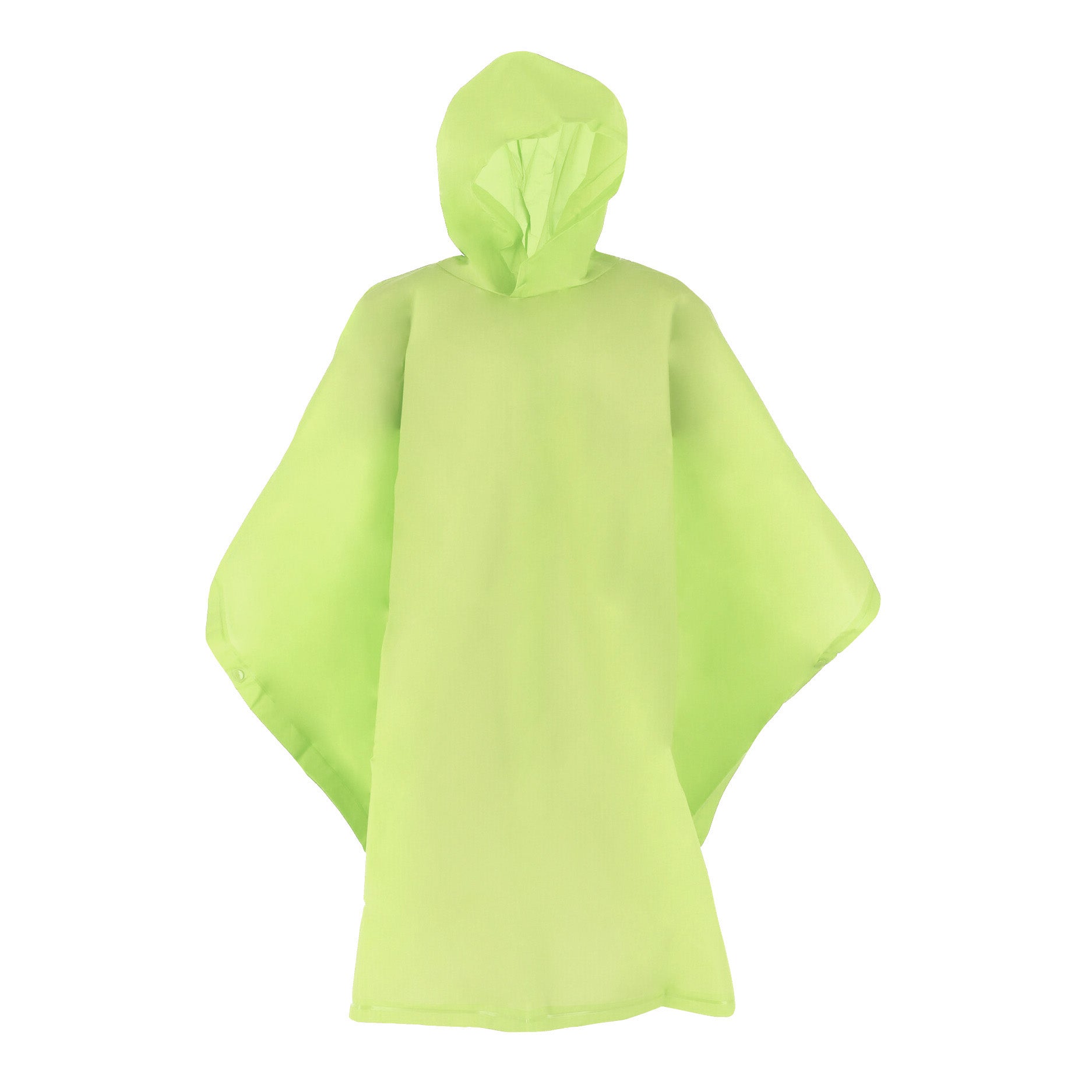 Totes Kids' Hooded Pullover Rain Poncho with Snaps - Kids' Hooded Pullover Rain Poncho with Snaps