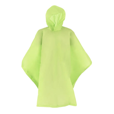 Kids' Hooded Pullover Rain Poncho with Snaps