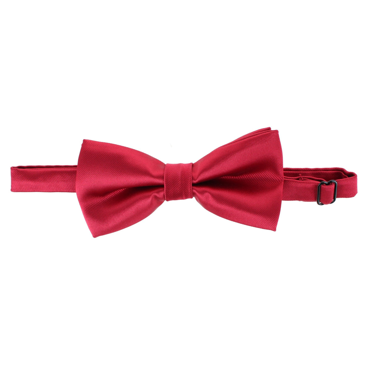 CTM® Men's Pre-Tied Solid Satin Bow Tie Adjustable Formal Bowtie - Men's Pre-Tied Solid Satin Bow Tie Adjustable Formal Bowtie