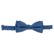 Men's Pre-Tied Textured Wedding Bow Tie Adjustable Polyester Bowtie