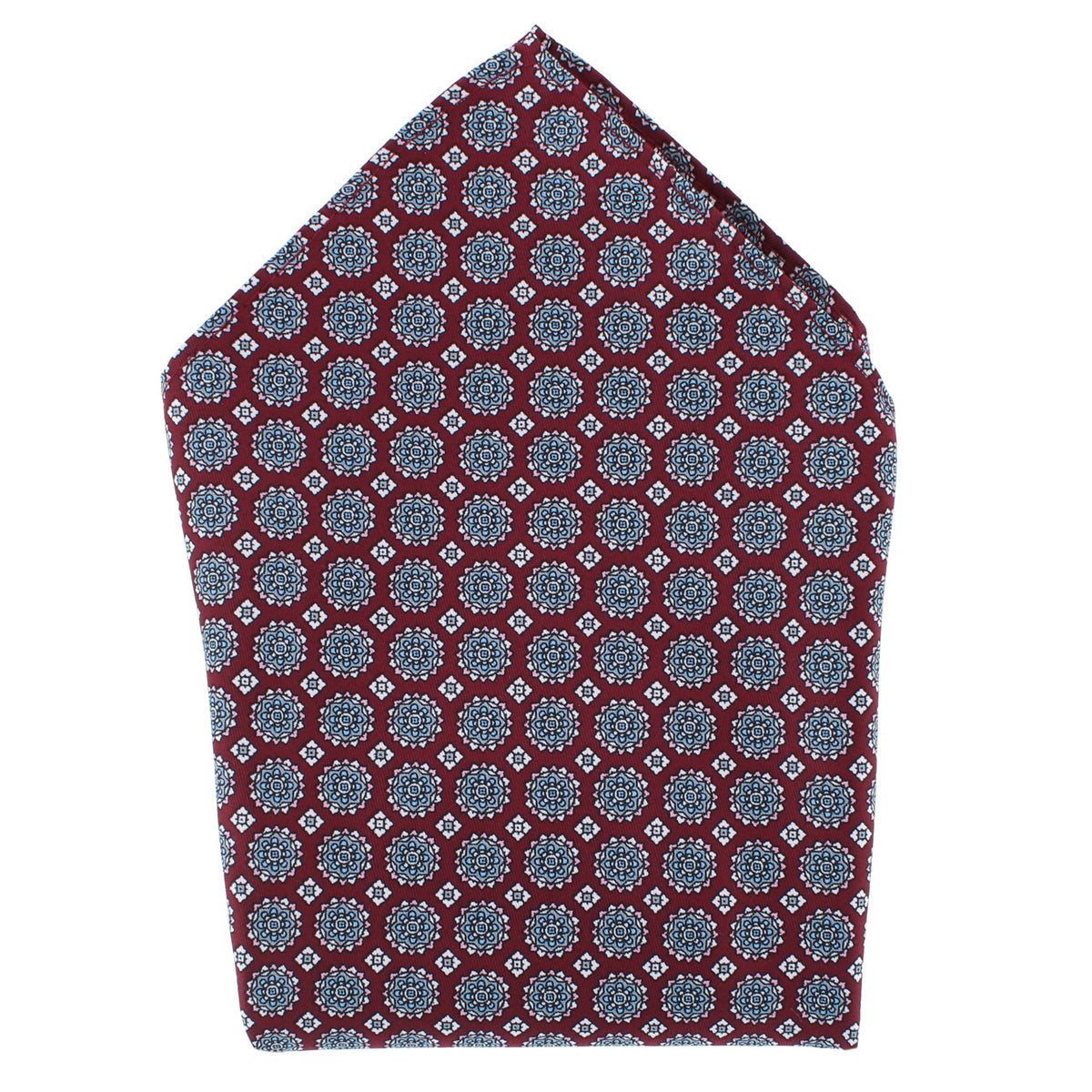 CTM® Men's Classic Mandala Pattern Pocket Square