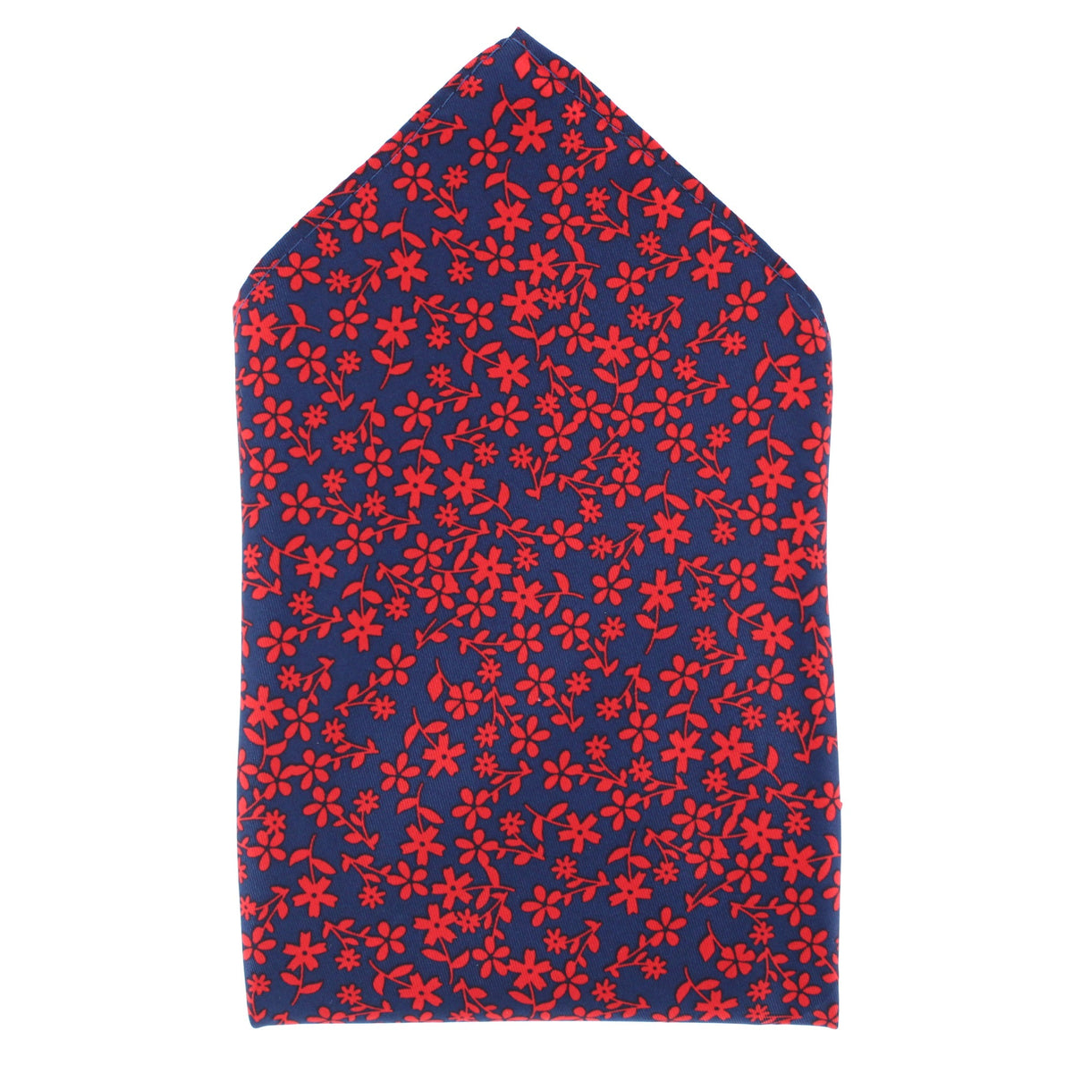 CTM® Men's Classic Floral Pattern Pocket Square