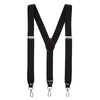 Men's 1.375 Inch Wide Suspender with Drop Tab Swivel Hook Ends