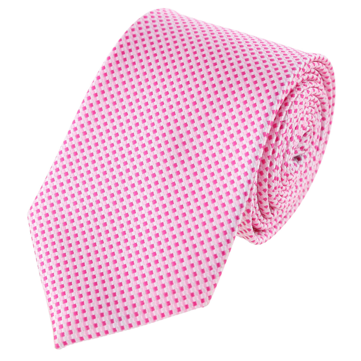 CTM® Men's Subtle Diamond Weave Necktie