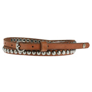 Women's Skinny Leather Belt