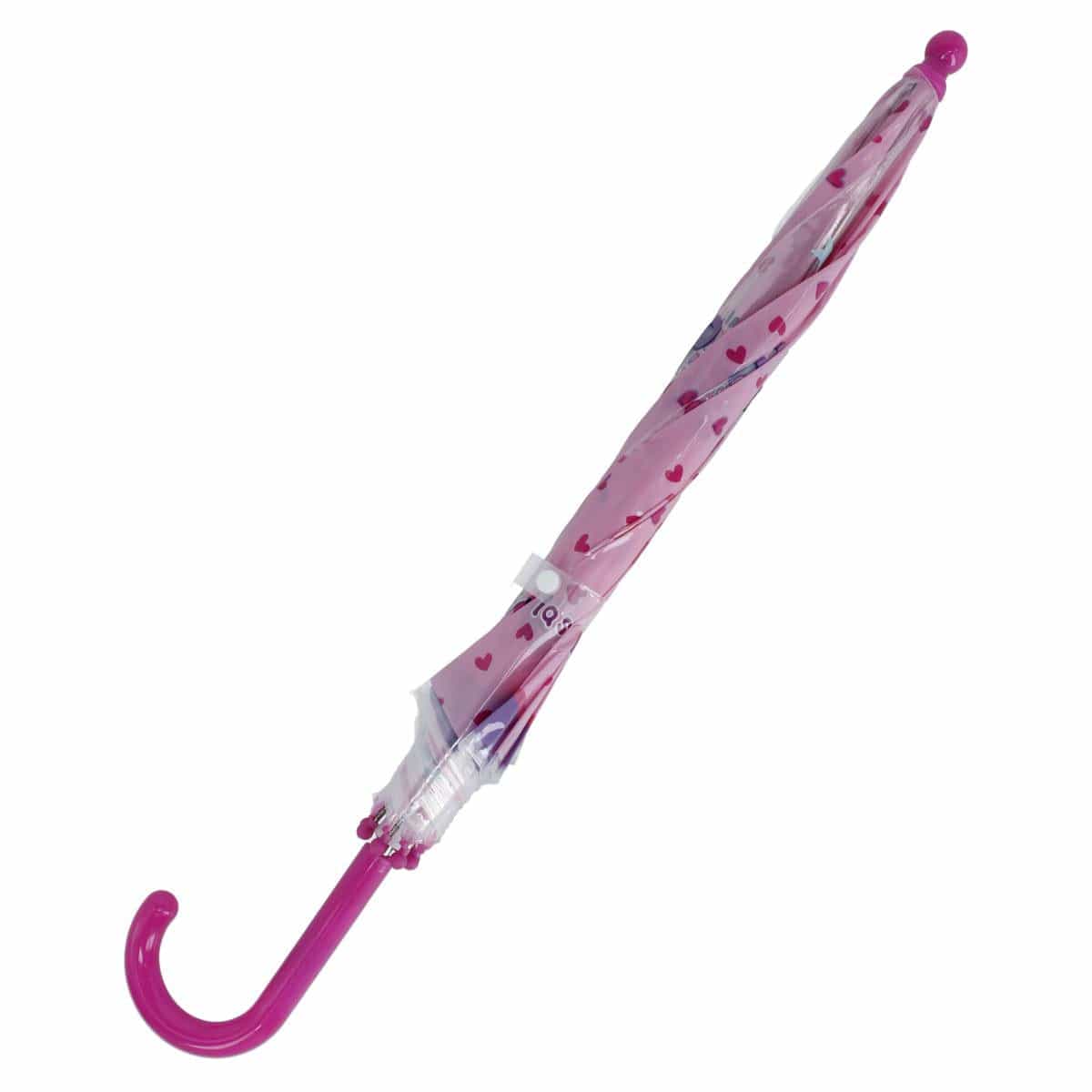 Textiel Trade Girl's Peppa Pig Sunny Days Ahead Stick Umbrella - Pink