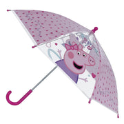 Girl's Peppa Pig Sunny Days Ahead Stick Umbrella