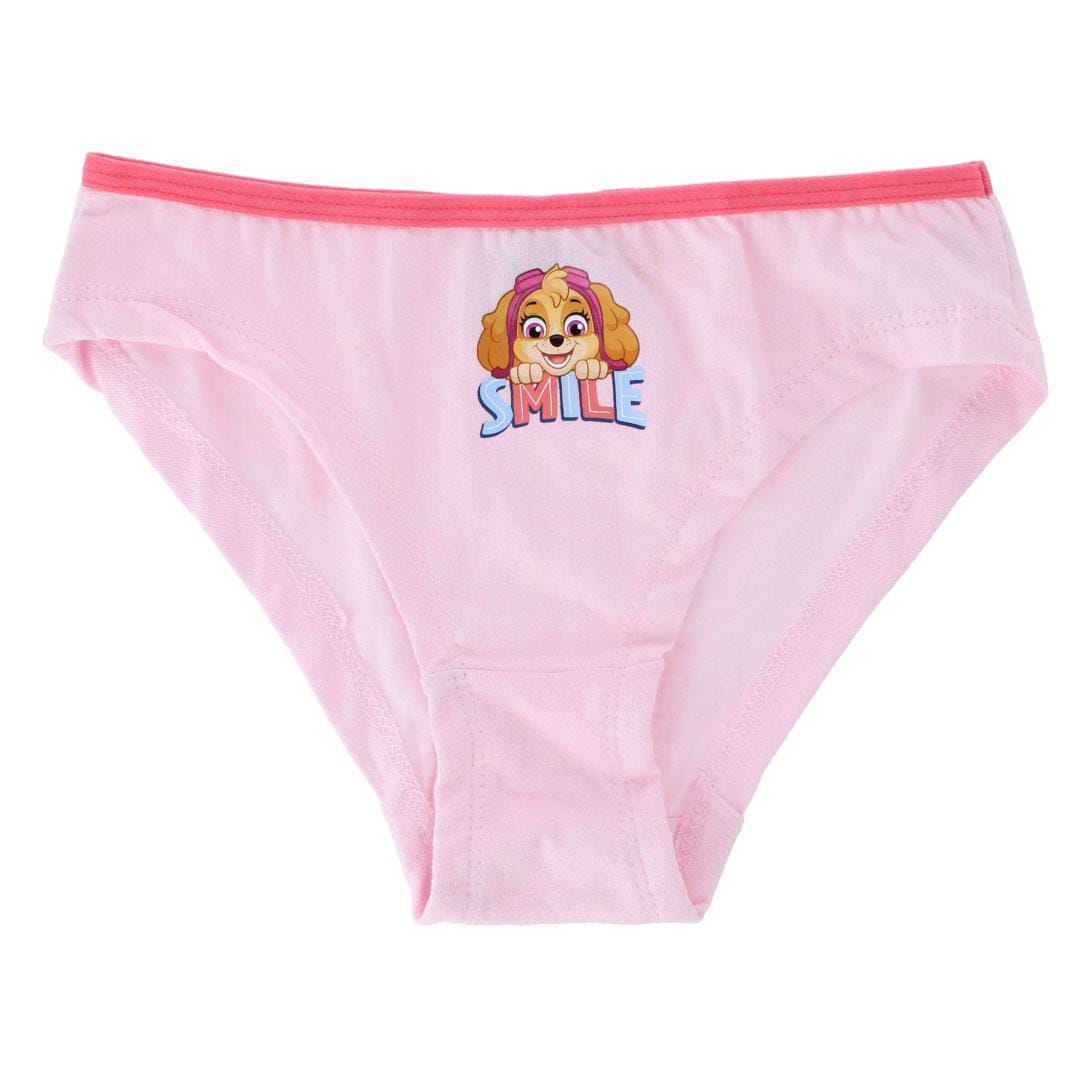 Textiel Trade Girl's Smile Paw Patrol Briefs (2 Pack) - Assorted