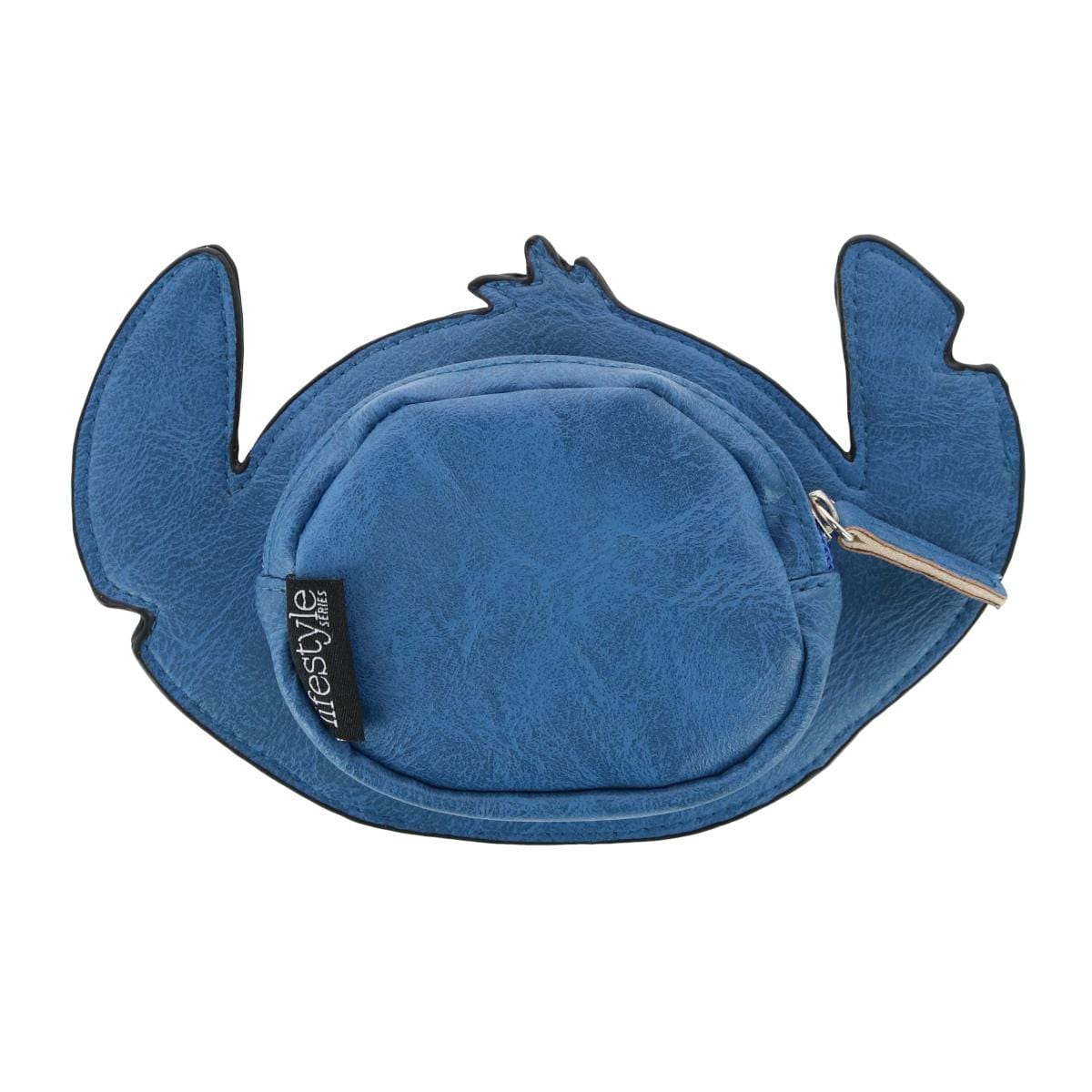 Textiel Trade Women's Disney Stitch Zipper Coin Pouch Wallet - Blue