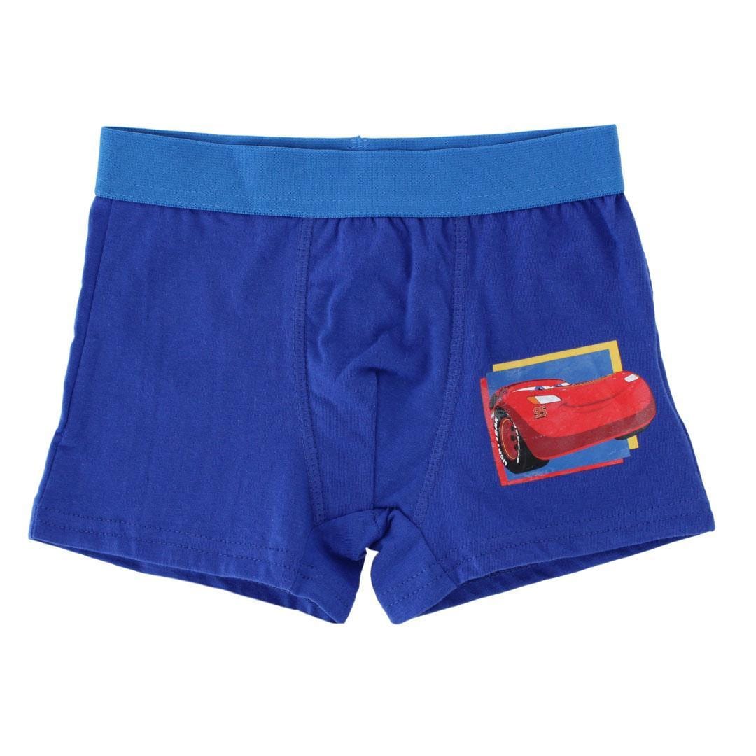 Textiel Trade Boy's Cars Boxer Briefs (2 Pack) - Blue