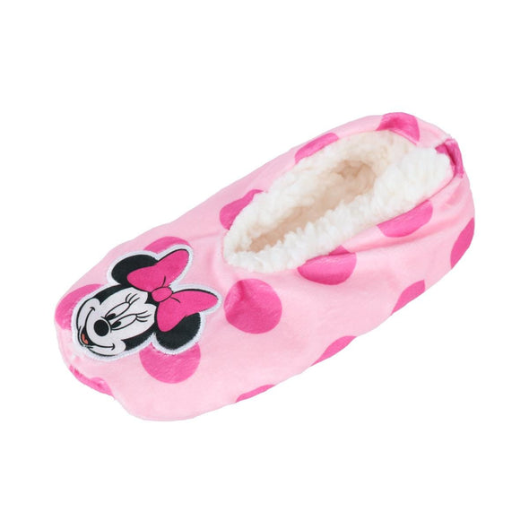 Girl's Disney Minnie Mouse & Polka Dots Anti-Slip Slippers