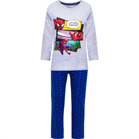Boy's Spider-Man Long Pajama Set