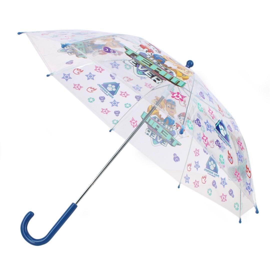 Textiel Trade Kids' Paw Patrol Marshall Chase and Rubble Stick Umbrella - Blue
