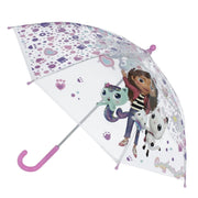 Girl's Gabby's Dollhouse and Friends Stick Umbrella