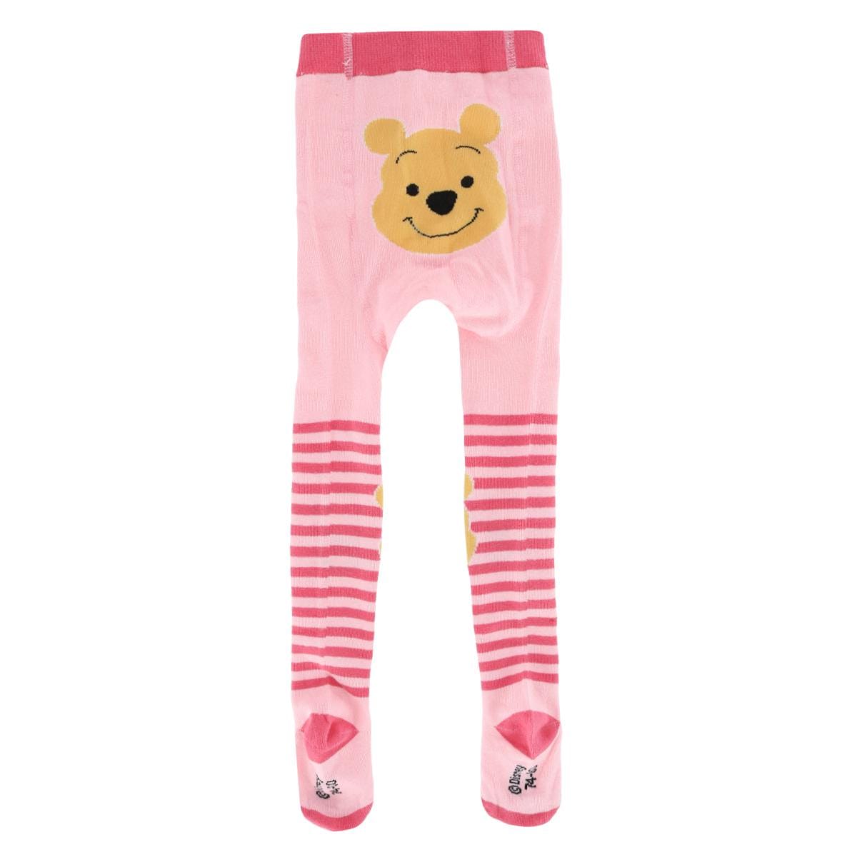 Textiel Trade Infant Disney's Winnie the Pooh Baby Balloon Tights (2 Pack) - Multiple
