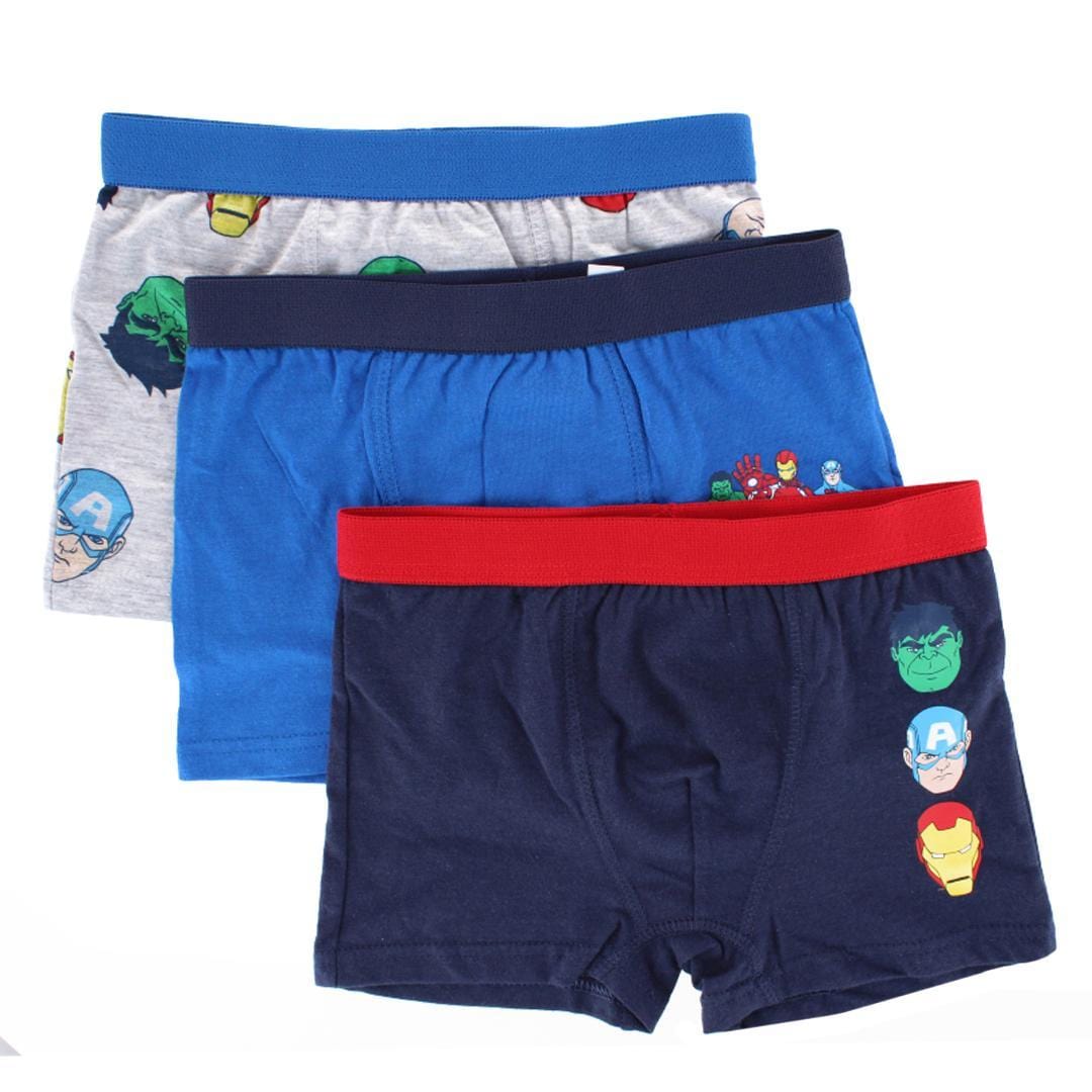 Textiel Trade Boy's Avengers Boxer Briefs  (3 Pack)