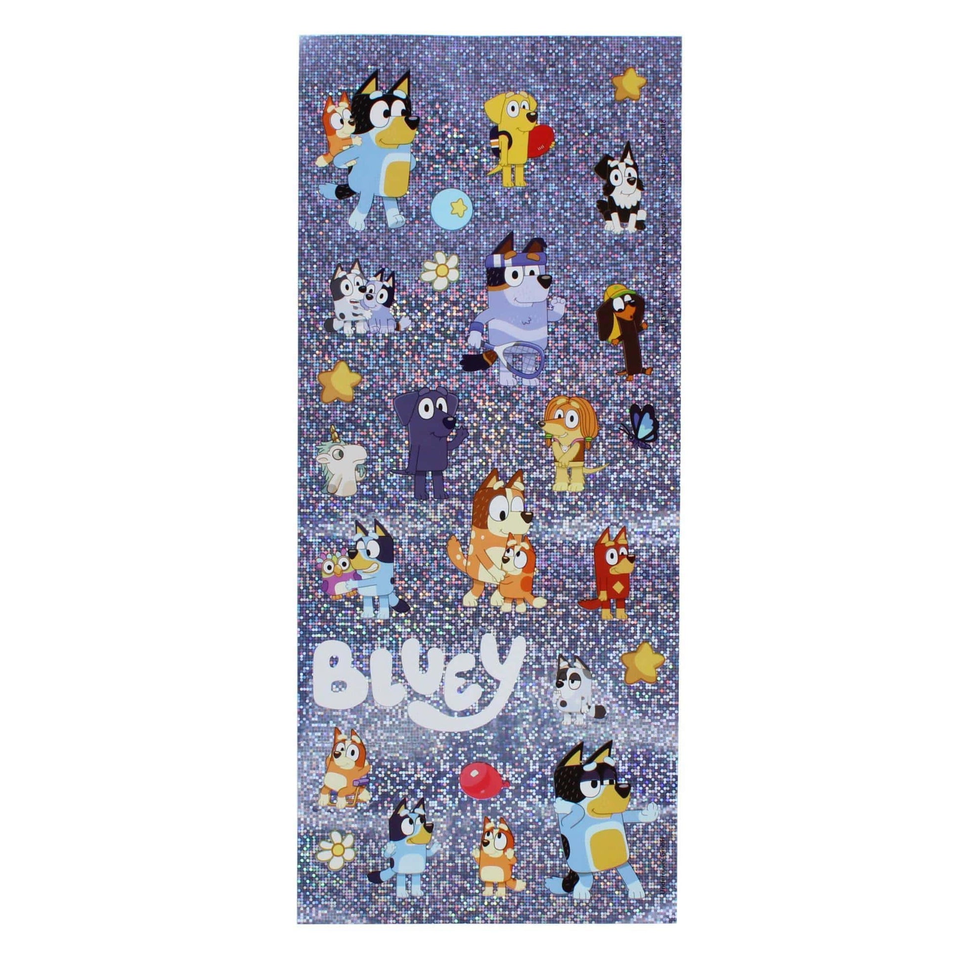 Textiel Trade Kid's Bluey & Friends 500 Piece Sticker Set - Multiple