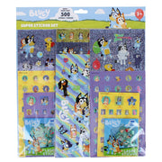 Kid's Bluey & Friends 500 Piece Sticker Set