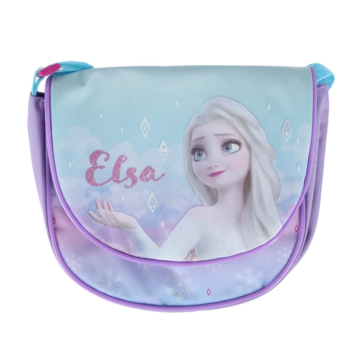 Textiel Trade Girl's Disney Frozen Elsa Magical Crossbody Bag - Purple