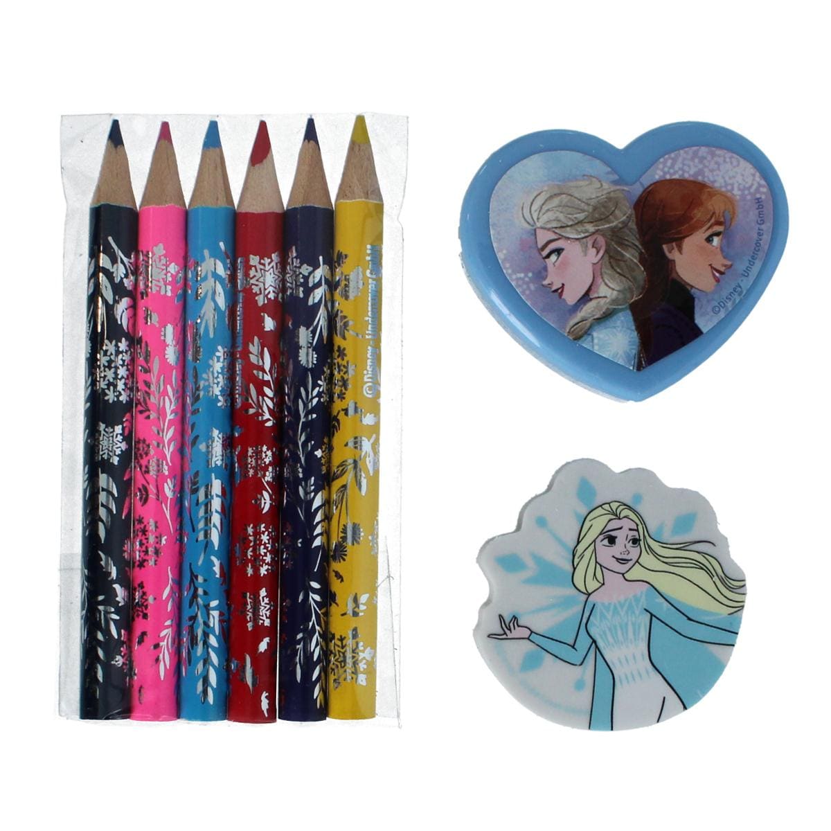 Textiel Trade Kid's Disney Frozen Filled Mini Backpack Bag Charm - Light Blue