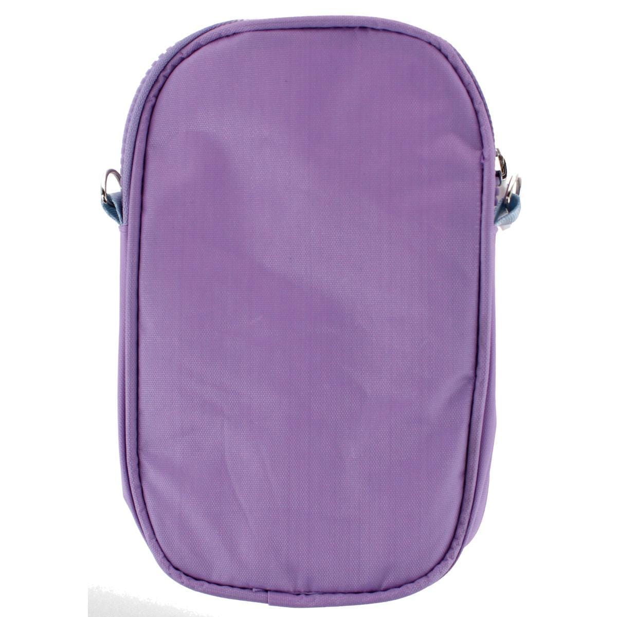 Textiel Trade Kids Disney Frozen Crossbody Cell Phone Bag - Light Purple