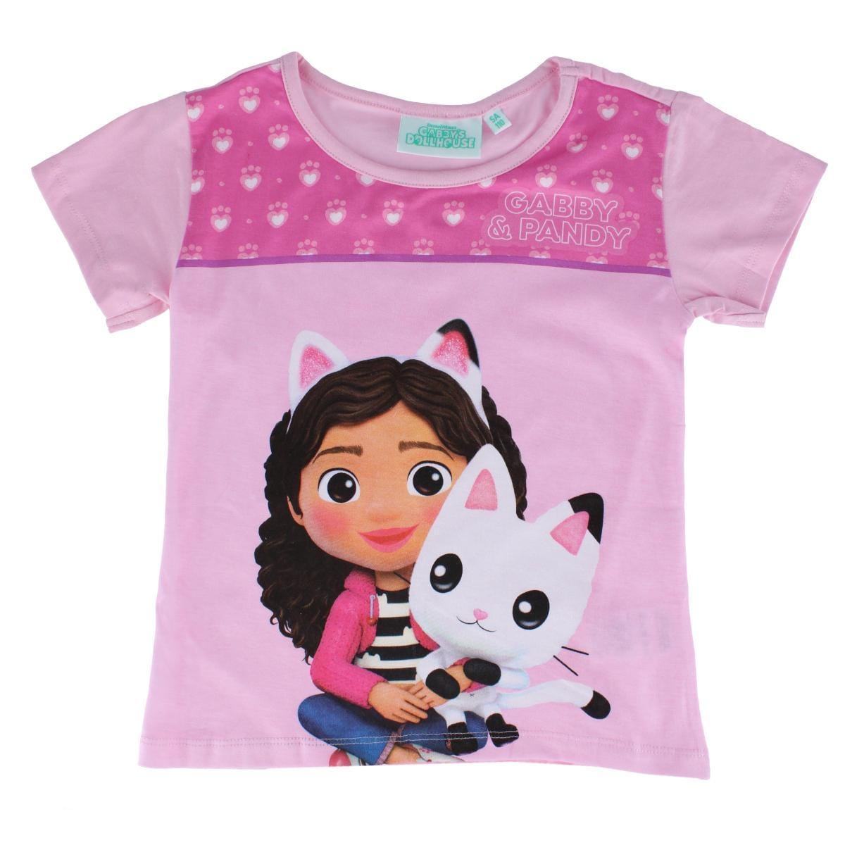 Textiel Trade Girl's Gabby's Dollhouse Short Pajama Set - Pink