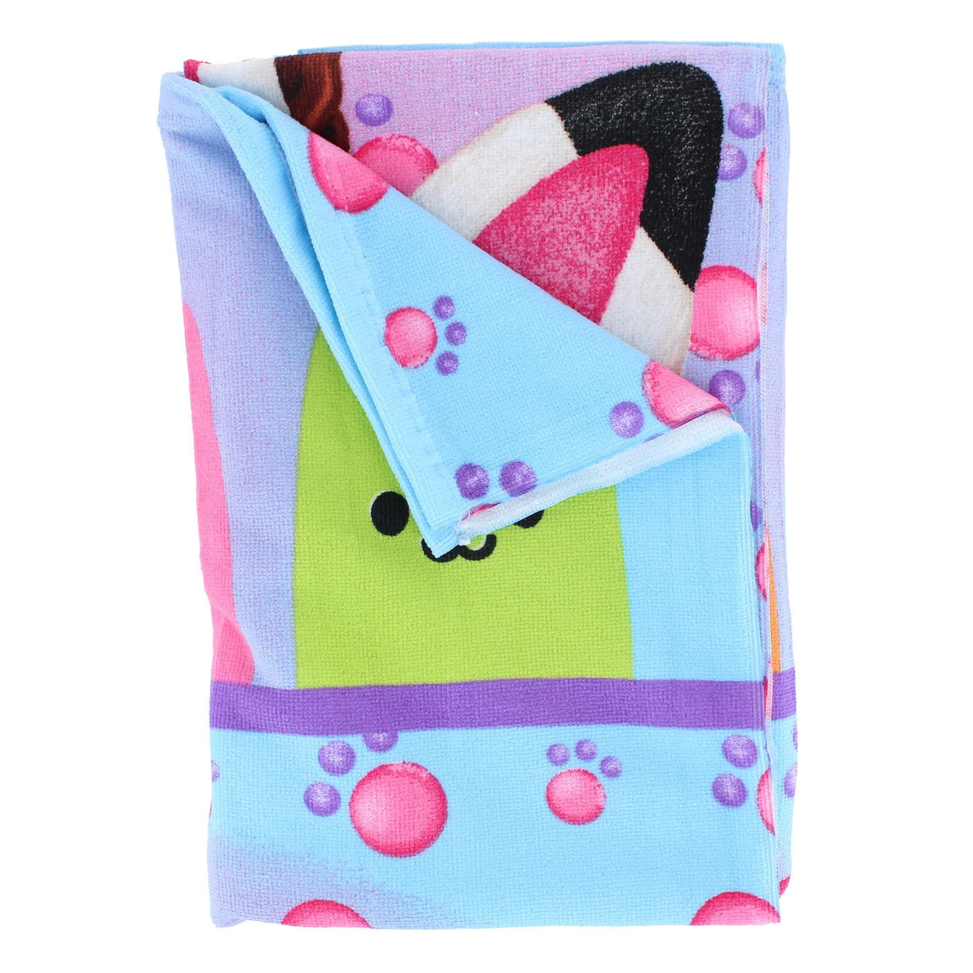 Textiel Trade Girl's Gabby's Dollhouse Beach Towel - Blue