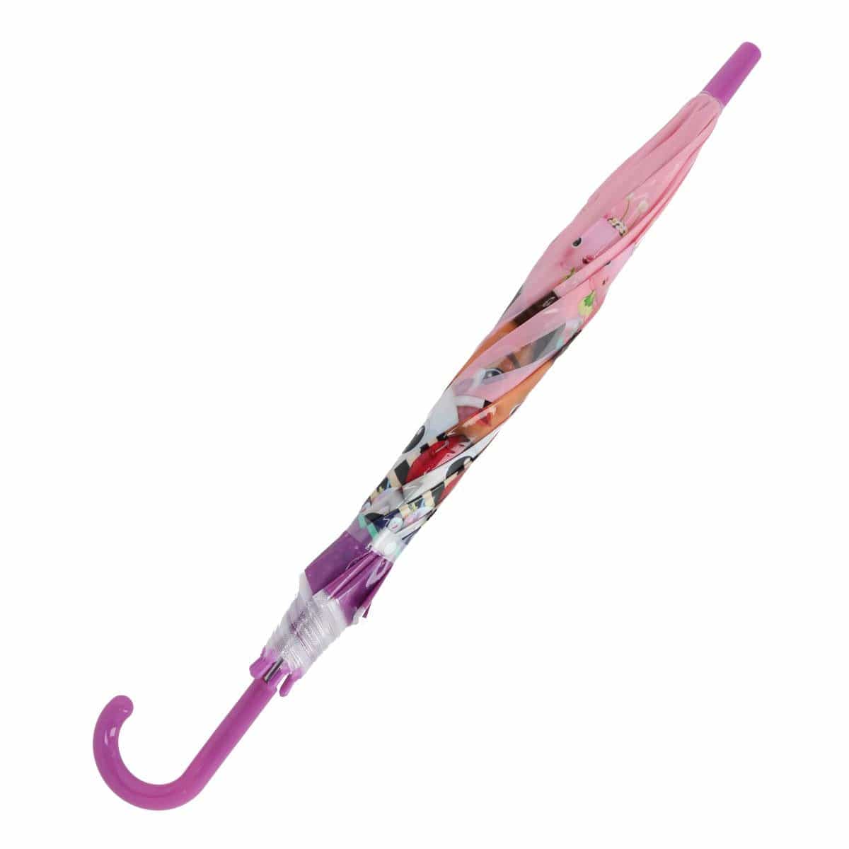 Textiel Trade Girl's Gabby's Dollhouse Stick Umbrella - Purple