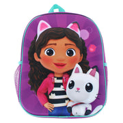 Girls Gabby Dollhouse 3D Backpack