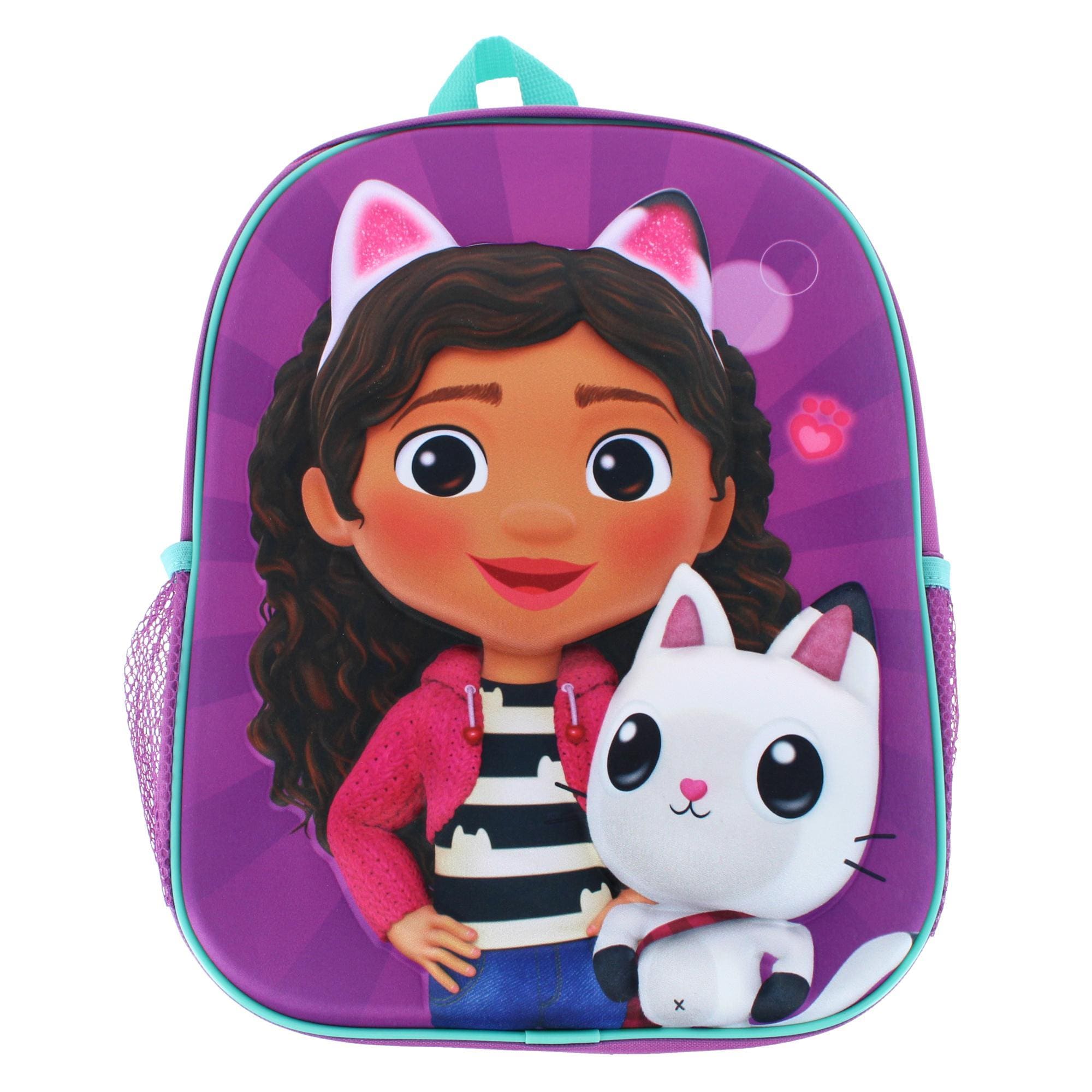 Textiel Trade Girls Gabby Dollhouse 3D Backpack - Girls Gabby Dollhouse 3D Backpack
