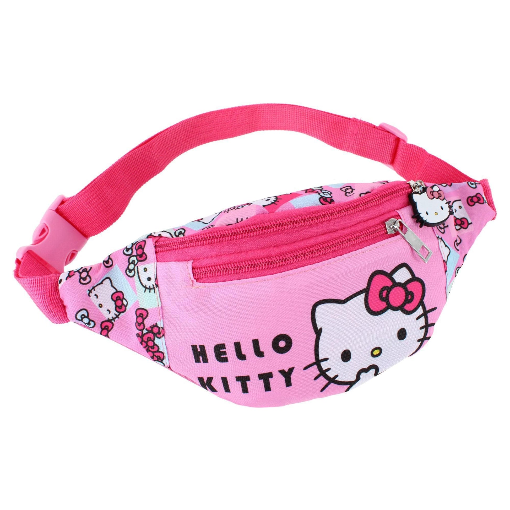 Textiel Trade Girl's Hello Kitty Adjustable Fanny Pack - Pink