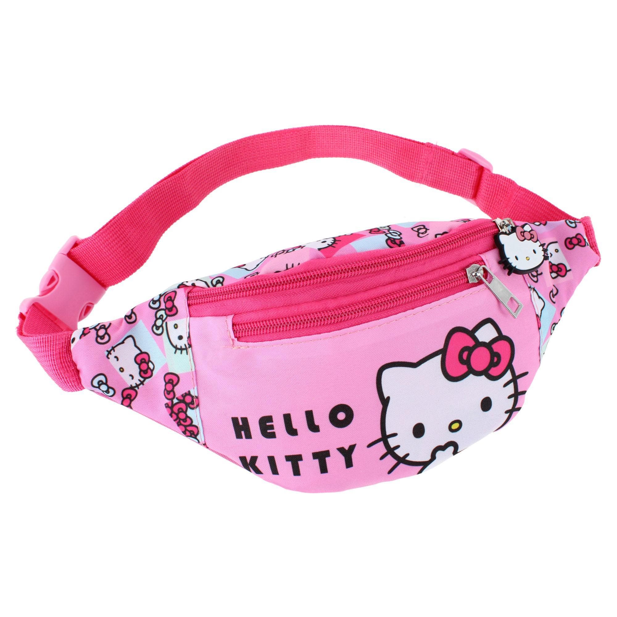 Textiel Trade Girl's Hello Kitty Adjustable Fanny Pack - Pink