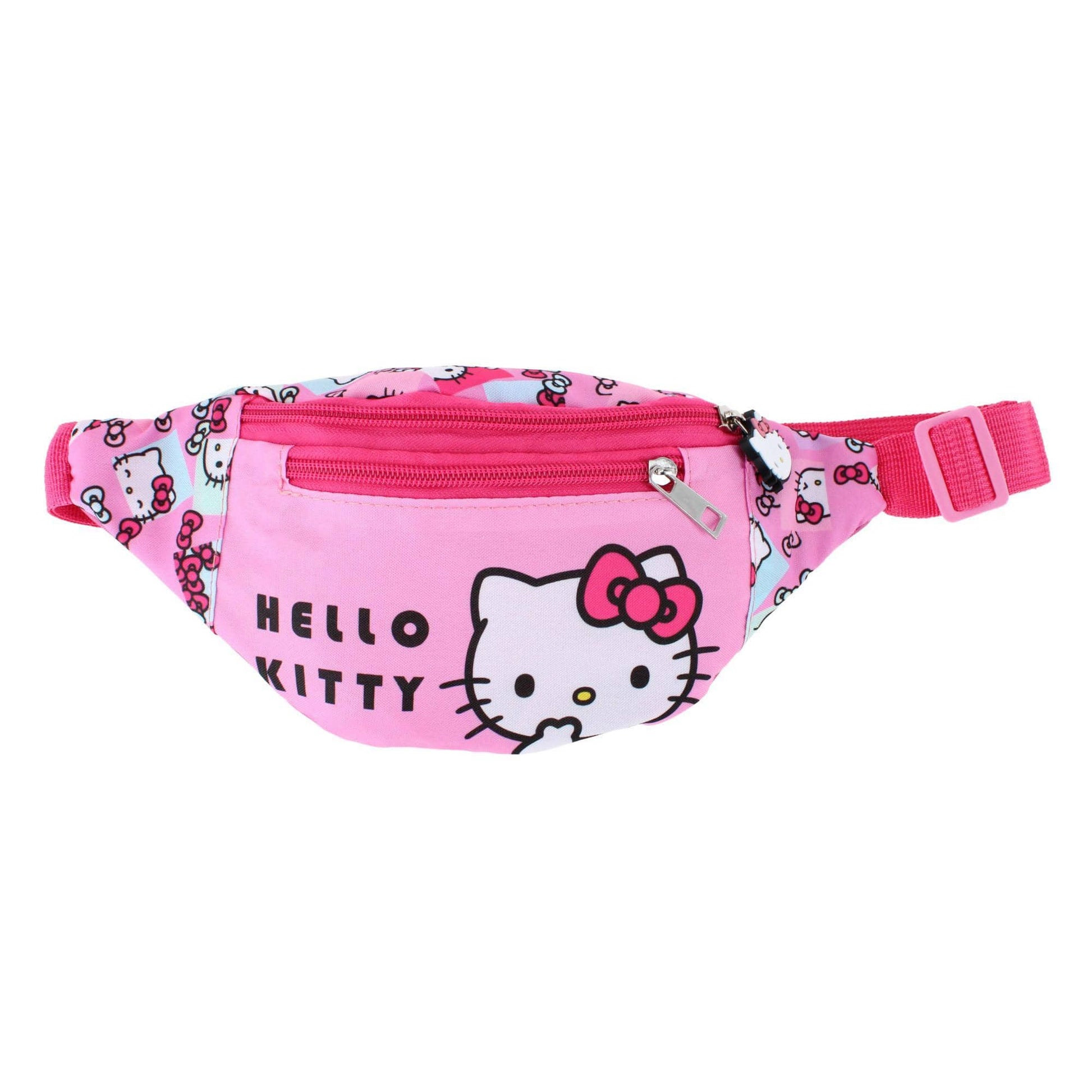 Textiel Trade Girl's Hello Kitty Adjustable Fanny Pack - Pink