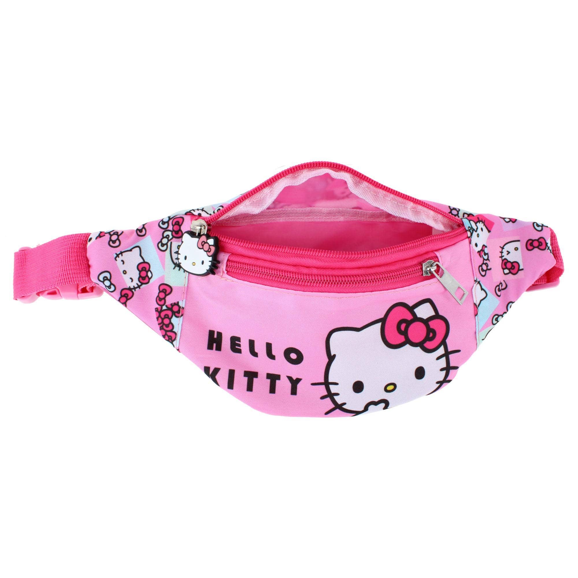 Textiel Trade Girl's Hello Kitty Adjustable Fanny Pack - Pink