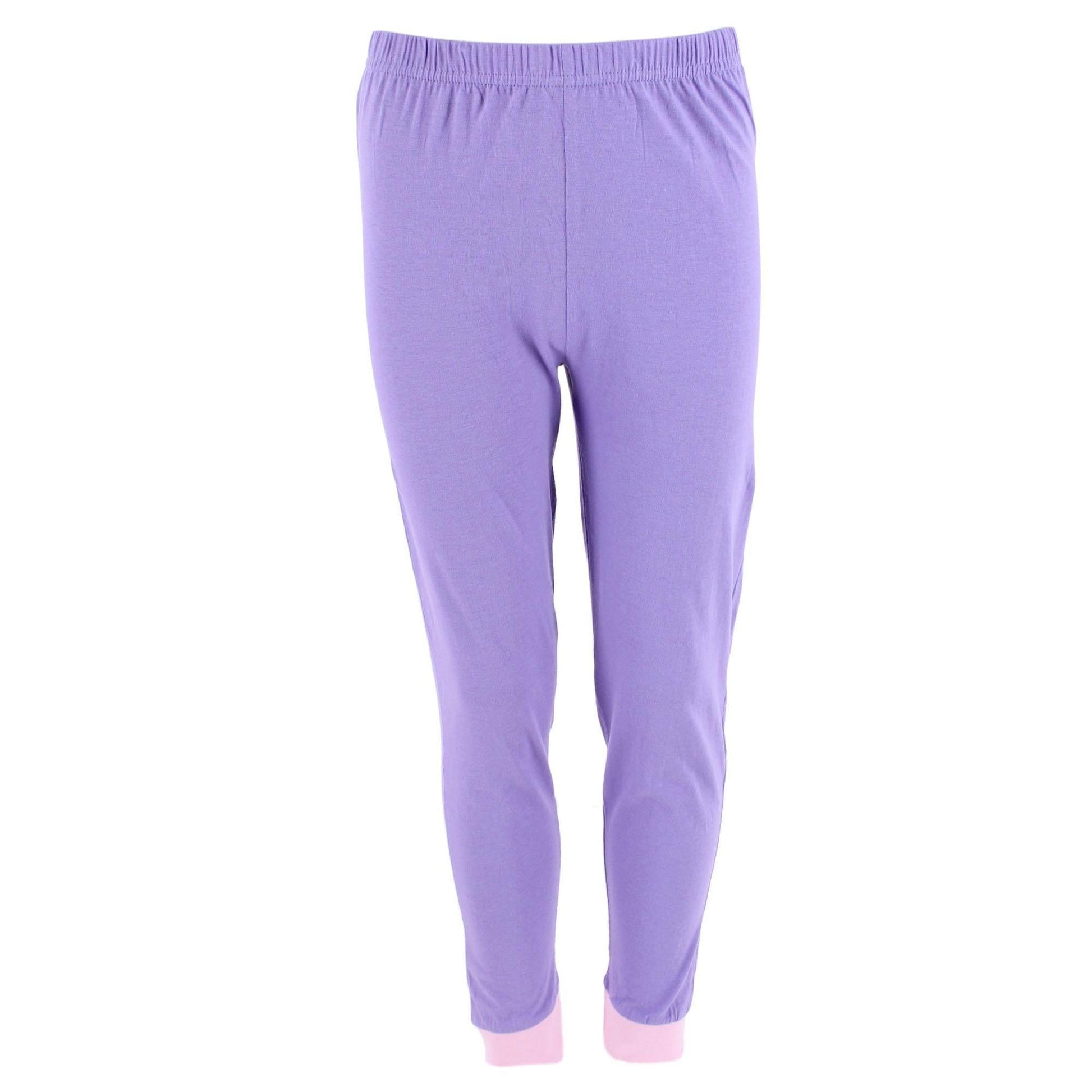 Textiel Trade Girls Kuromi Long Sleeve Pajama Set - Purple