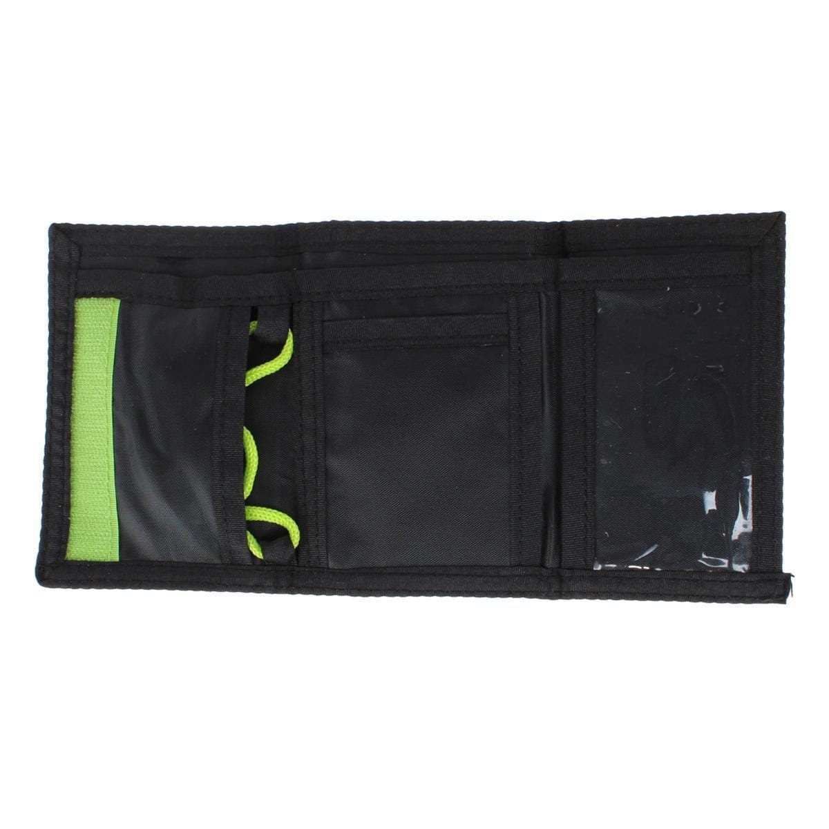 Textiel Trade Boy's Jurassic World Hook & Look Closure Tri Fold Wallet - Green