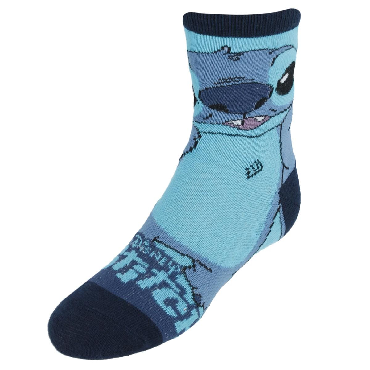 Textiel Trade Kid's Disney's Lilo & Stitch Fun Novelty Socks (3 Pair) - Blue
